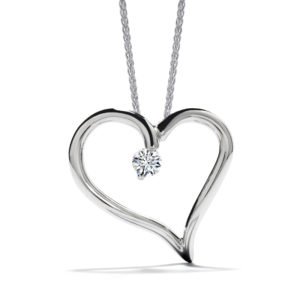 Amorous Heart Pendant Necklace