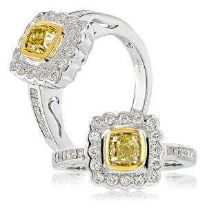 Yellow Diamond Ring