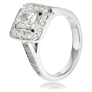 Radiant Diamond Engagement Ring
