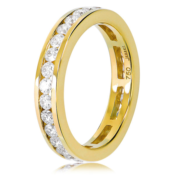 Surround Diamond Wedding Ring