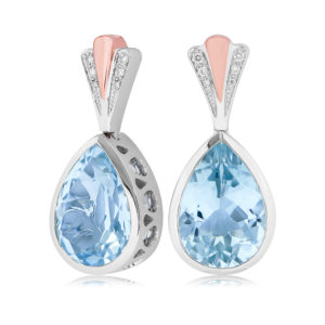 Aquamarine Drop Earrings