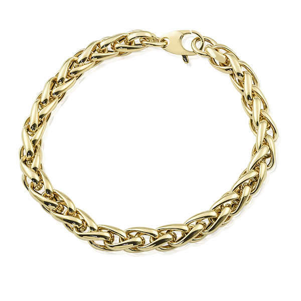 Damascus Bracelet 18K Gold – ZNZ Jewelry Affordagold